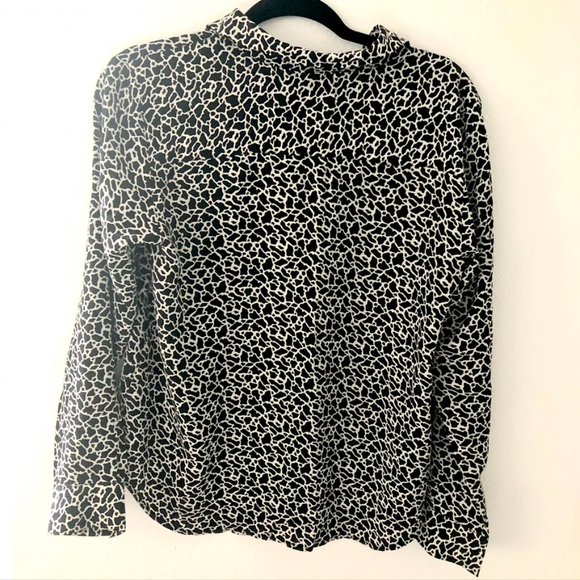 SPENSER JEREMY 100% SILK Long Sleeve BLOUSE Sz 10 - Picture 2 of 4